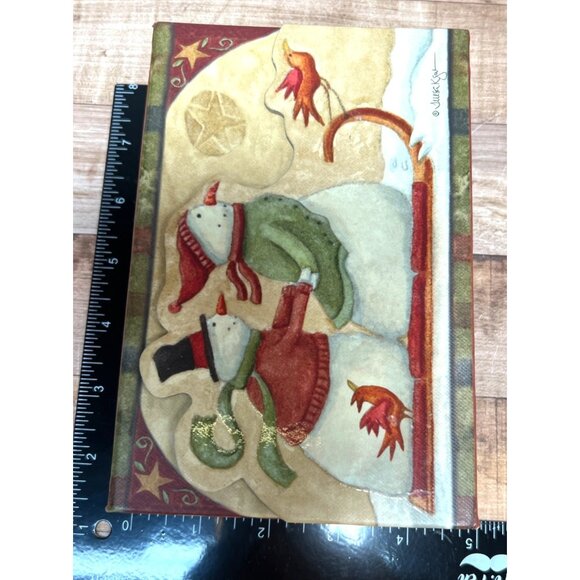 Snowman Greeting Card Box Set - 17 Blank Cards & Envelopes With 3D Keepsake Box - Picture 8 of 8